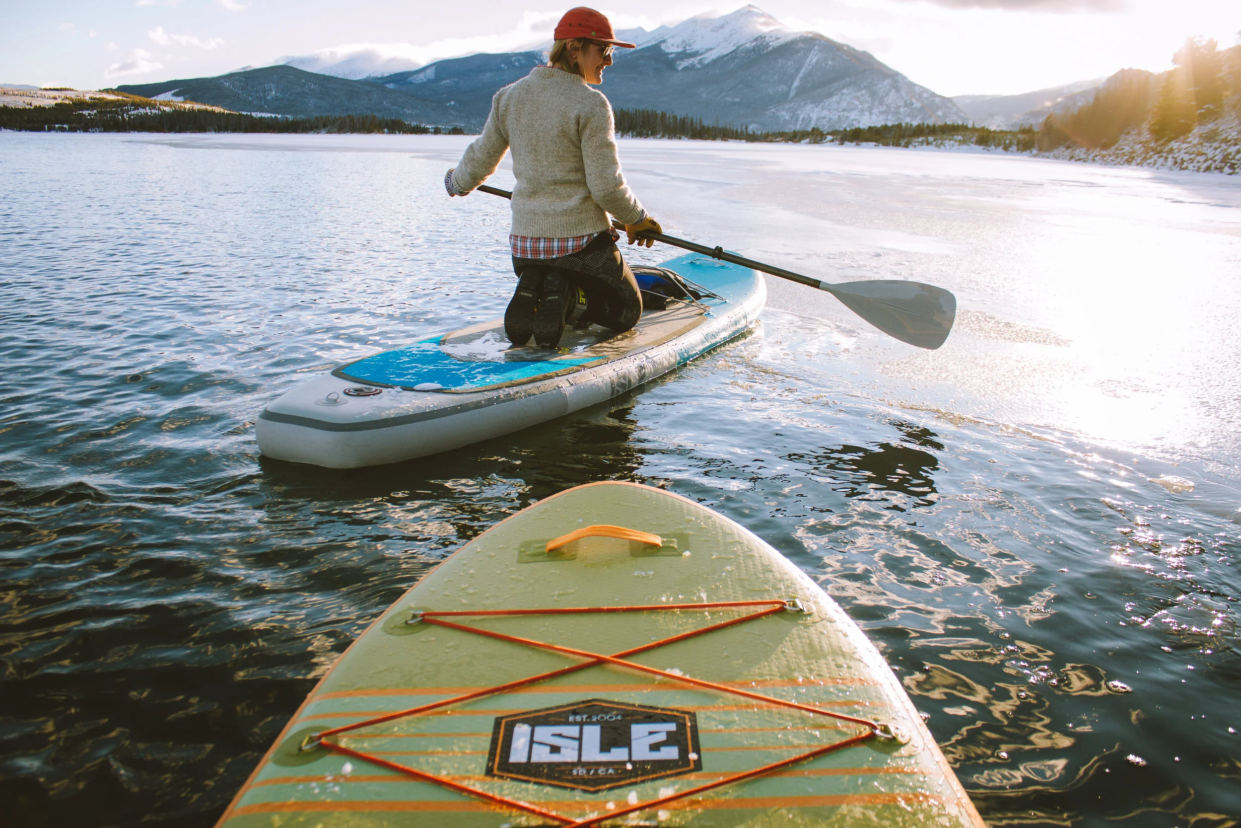 Excuses + Cold Water Paddle Boarding