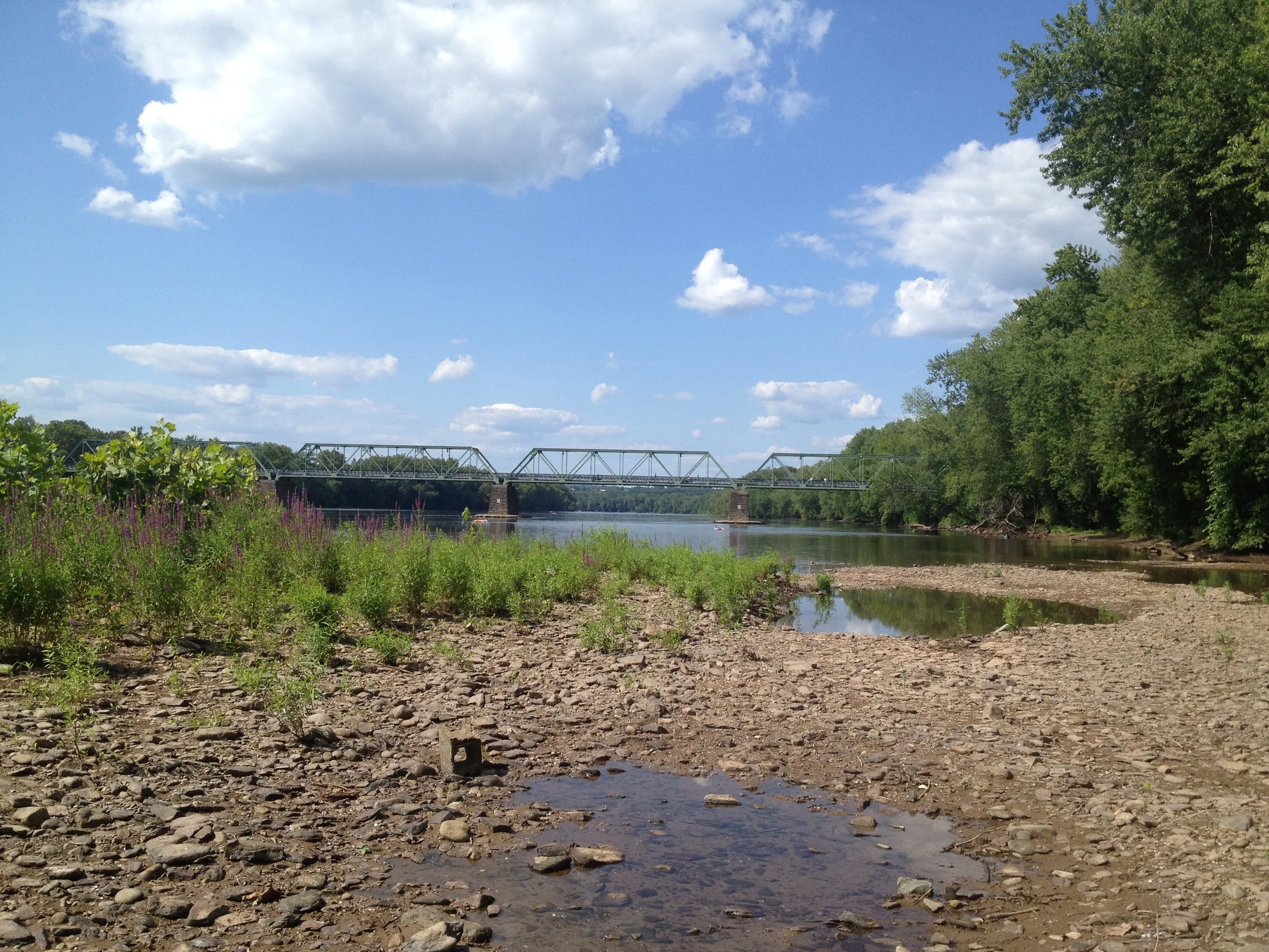 Delaware River in Frenchtown, NJ