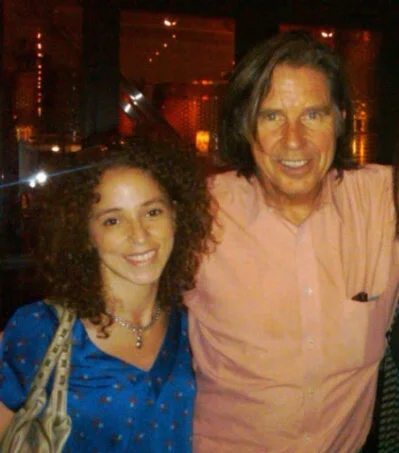 Me with John Doe, the lead singer of X, in 2010. This is my favorite picture ever.