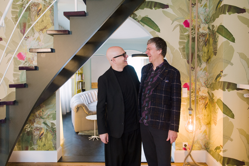 Peter Ippolito (left) and Stefan Gabel (right) in their home in Stuttgart.
CREDIT: Clara Tuma for The Wall Street Journal.
BALANCE SHEET-Stuttgart