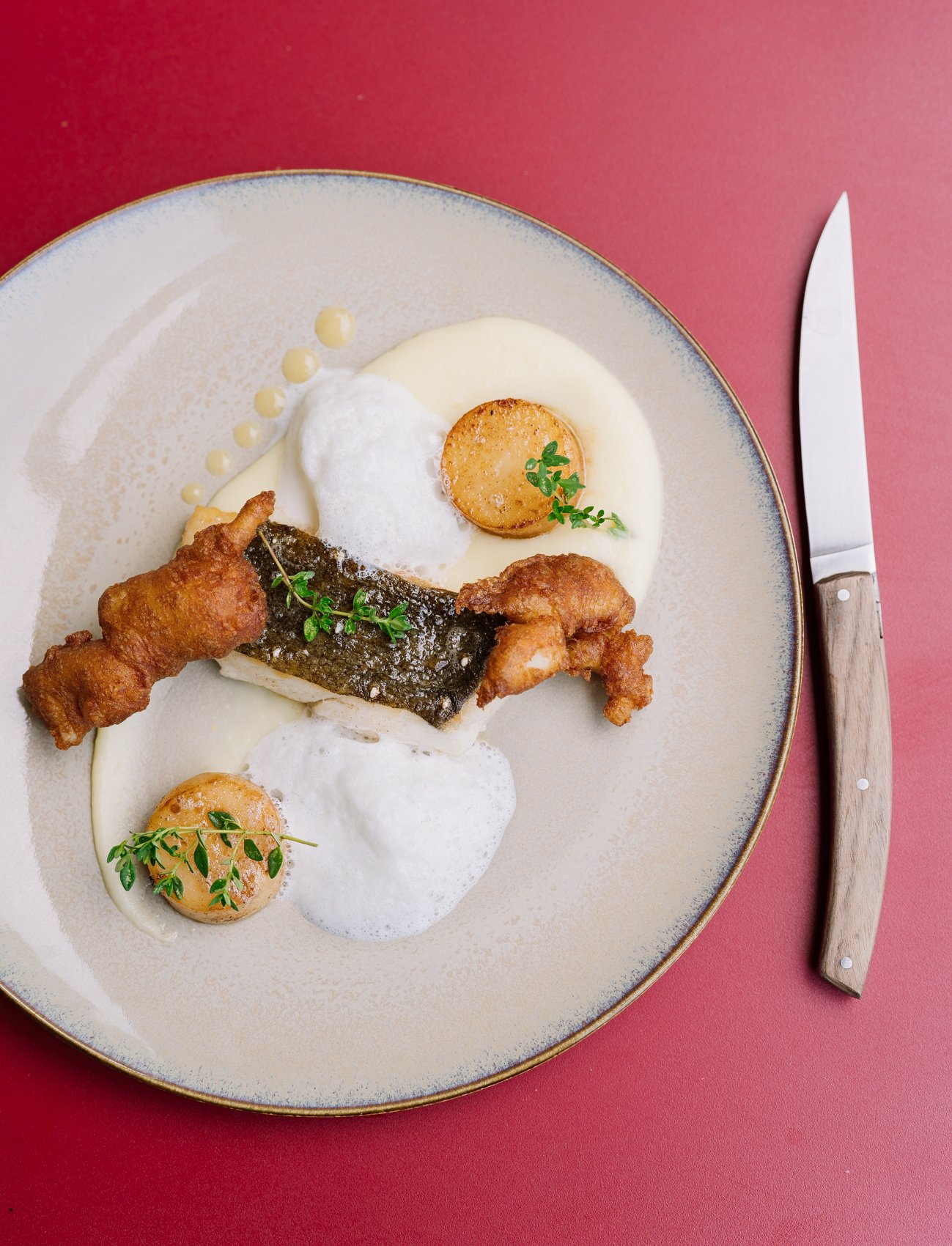  A dish in a Provence restaurant in Cucuron  - © Clara Tuma 