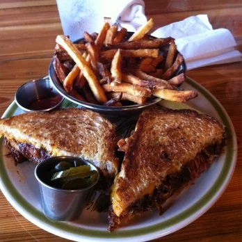 Our signature BBQ Brisket Grilled Cheese