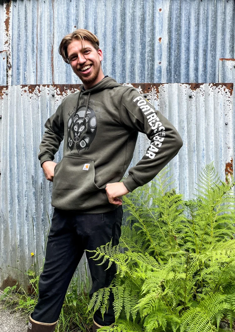 Carhartt Moss Hoodie — Fortress of the Bear