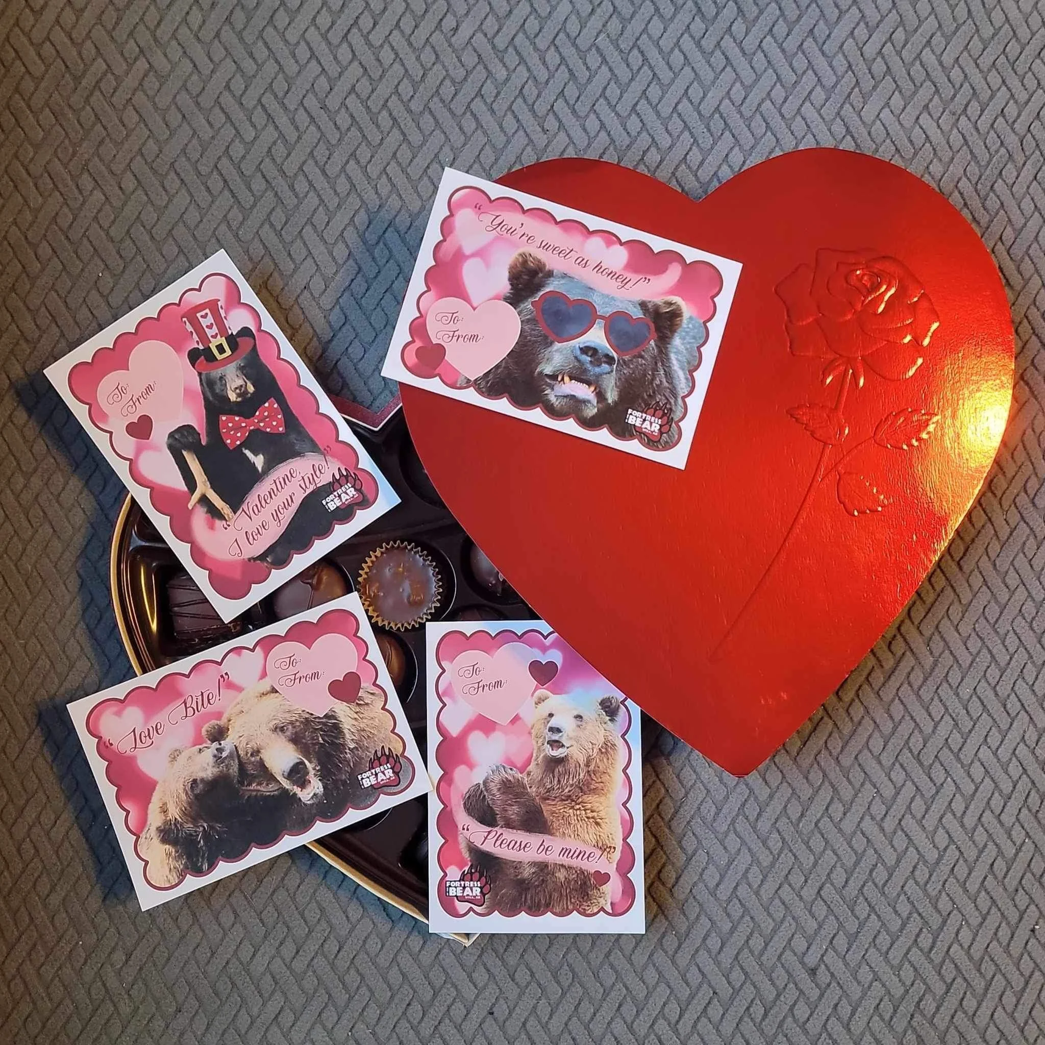 DIGITAL DOWNLOAD - Valentine's Day Cards (set of 4)