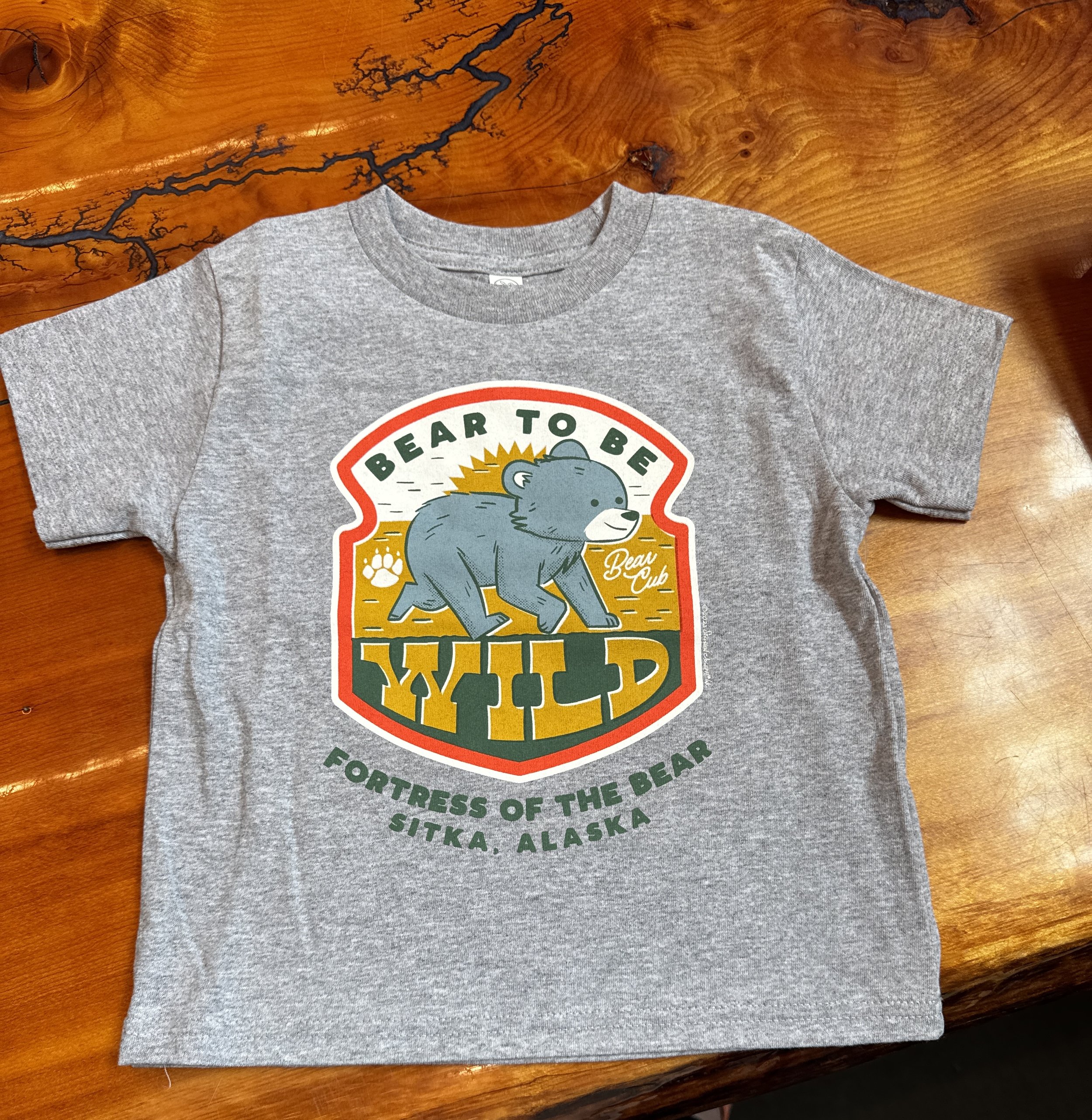 Toddler Bear To Be Wild Tee