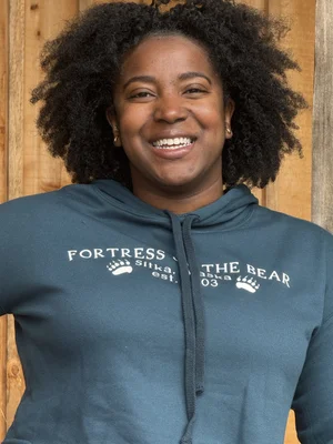Paw Print Brown Carhartt Hoodie (Reg & Ext Sizes) — Fortress of