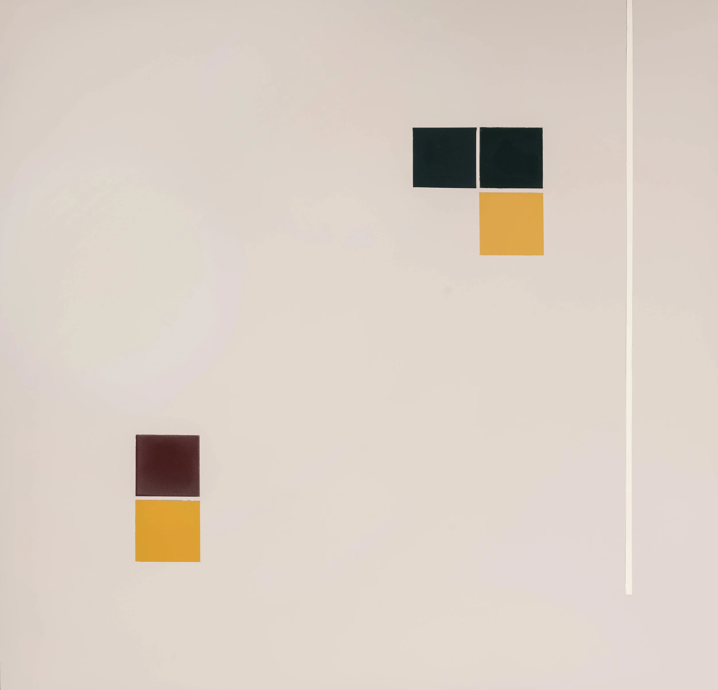 Bunt Umber with Cadmium Deep Red, Viridian Hue and Yellow Oxide