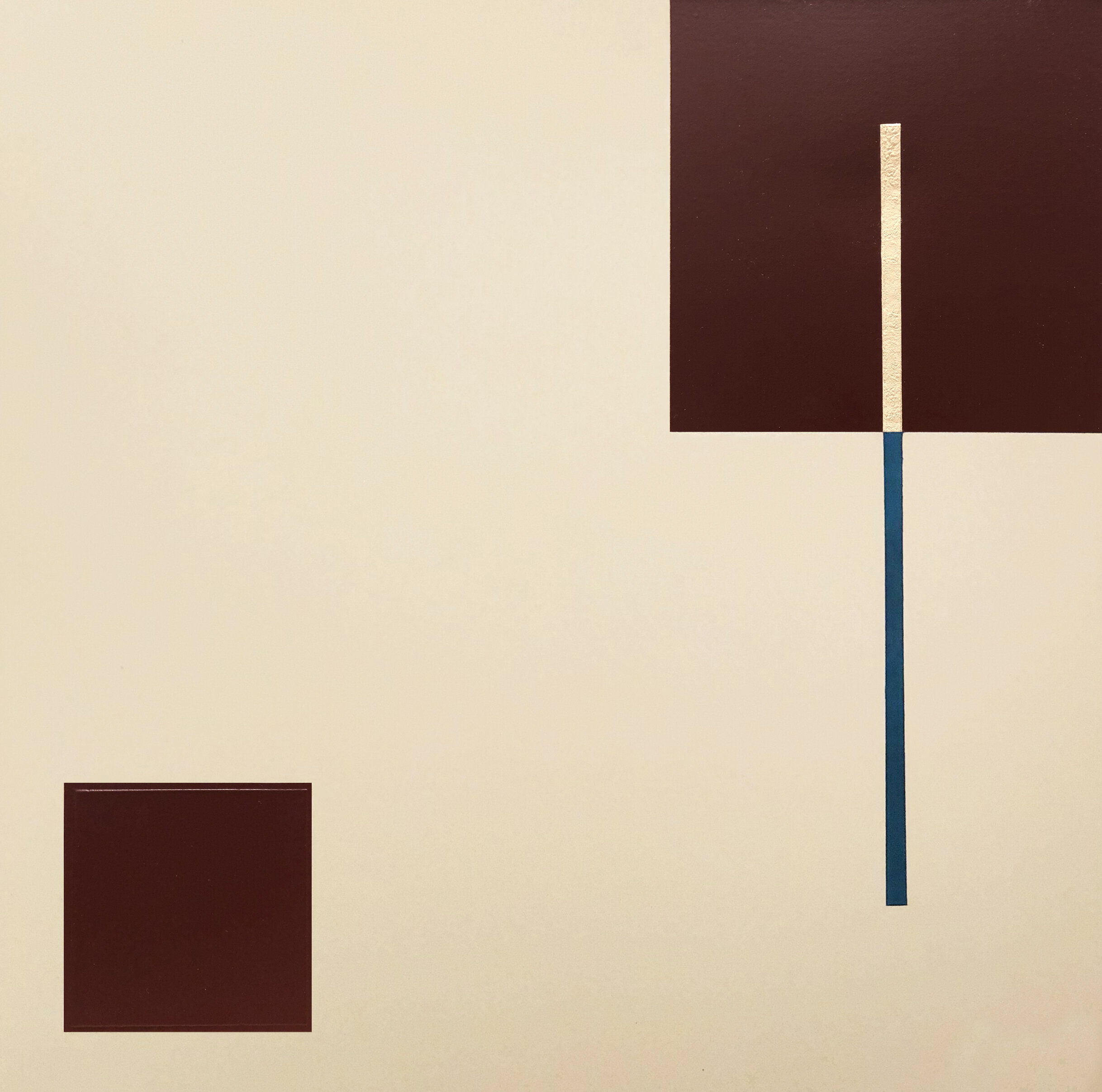 Burnt Umber with Deep Red