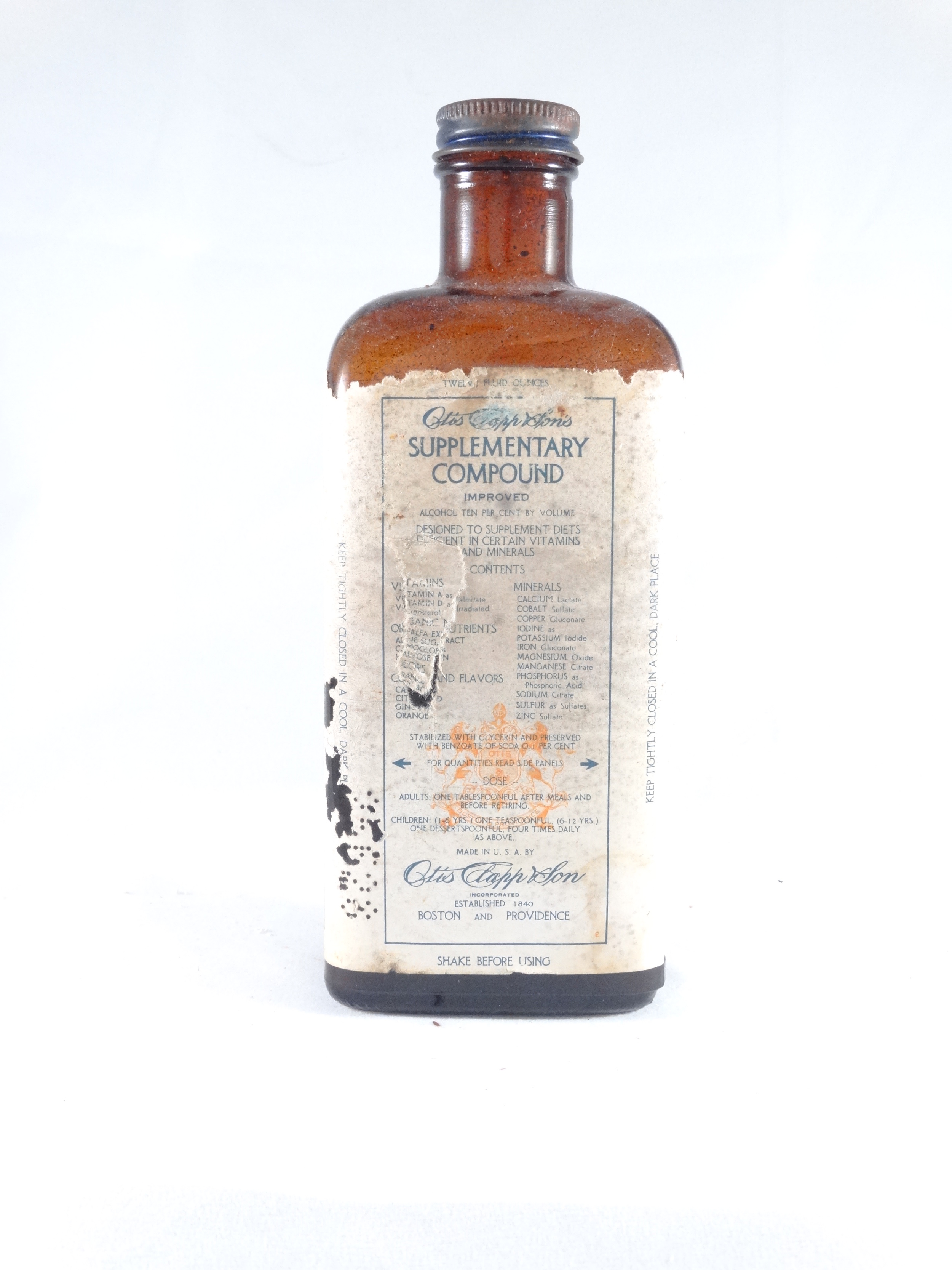 otis clapp & son supplementary compound