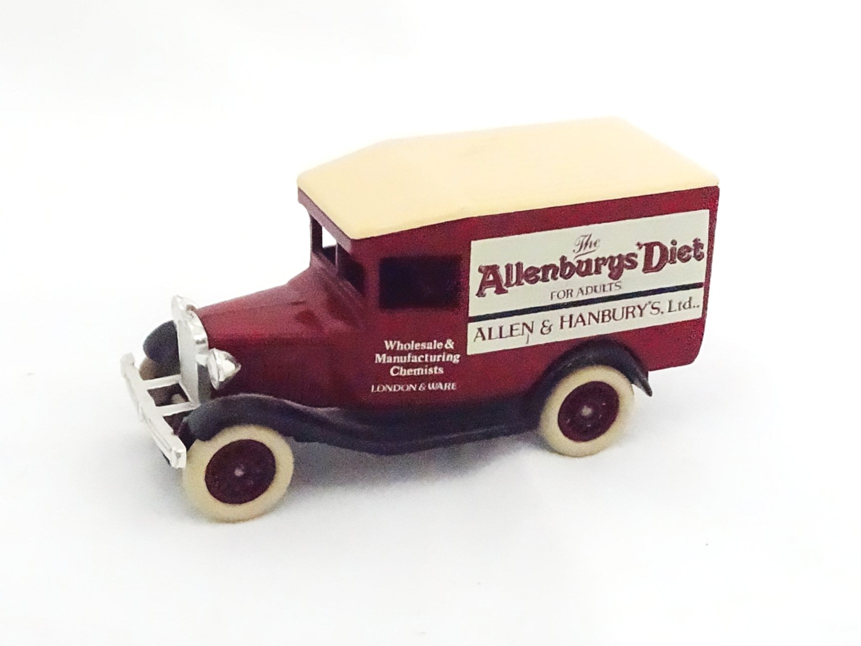 The Allensbury Diet toy vehicle