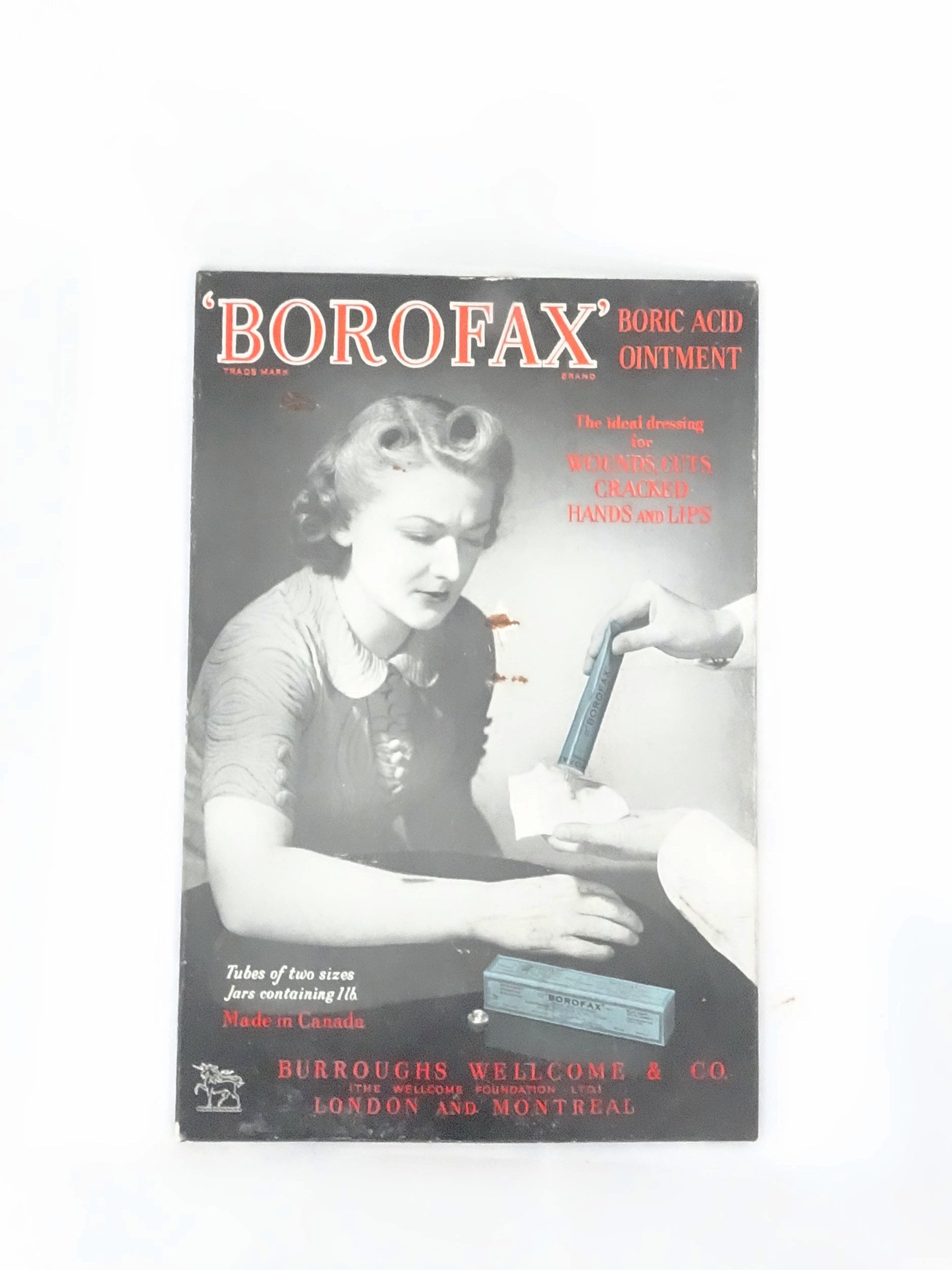 Borofax counter display