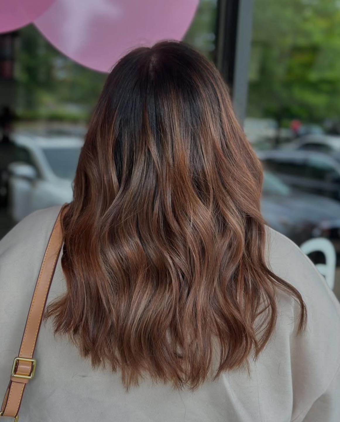 Nothing is better than a good before and after! If your hair is in need of a color makeover, call Pink Mullet today!