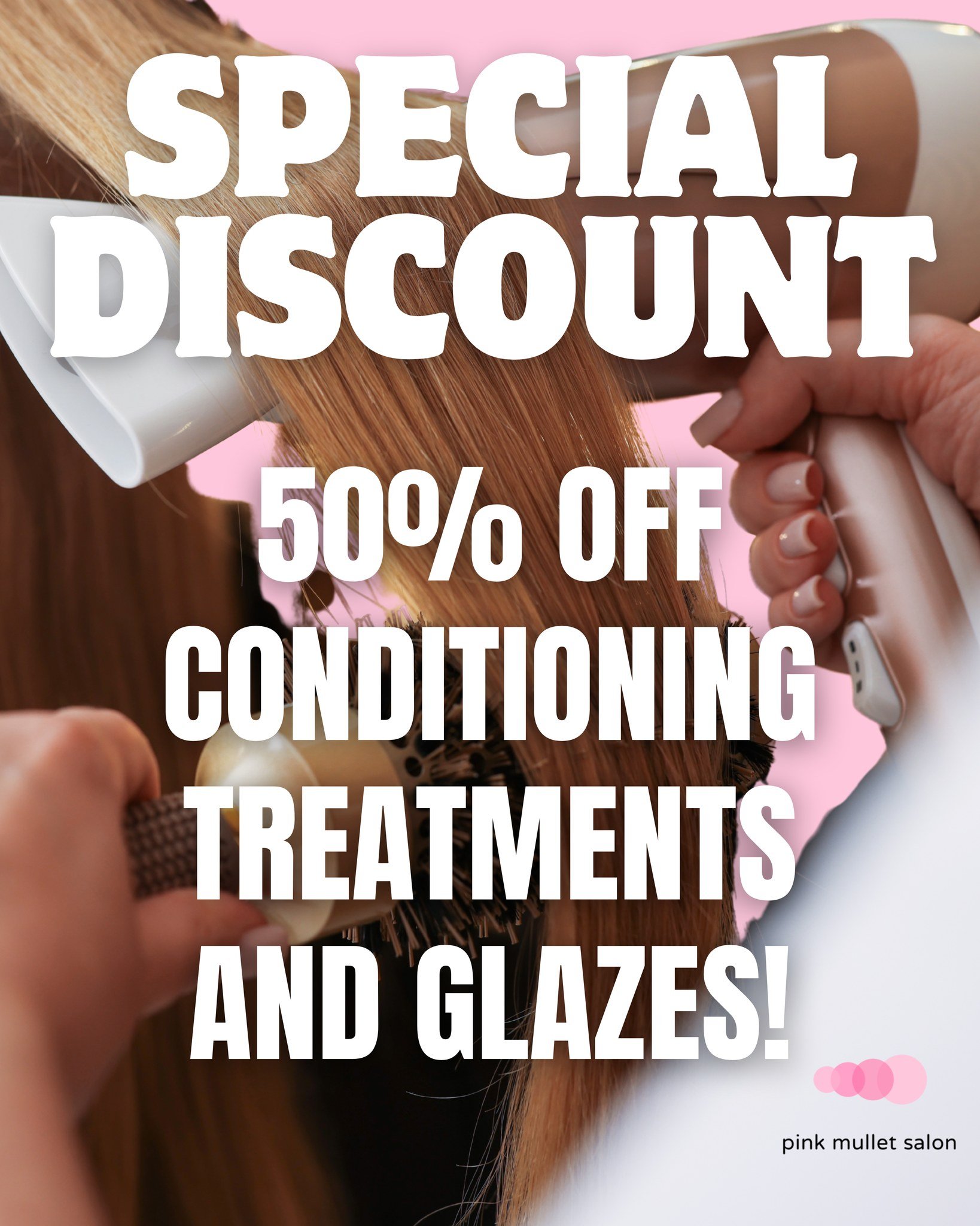 ALL. MONTH. LONG!
If the cold weather has your scalp and hair feeling dry, WE HAVE THE SOLUTION! Come see us this month for a deep conditioning treatment for 50% OFF! 🤩🤩
#byebyedryhair #franklintn