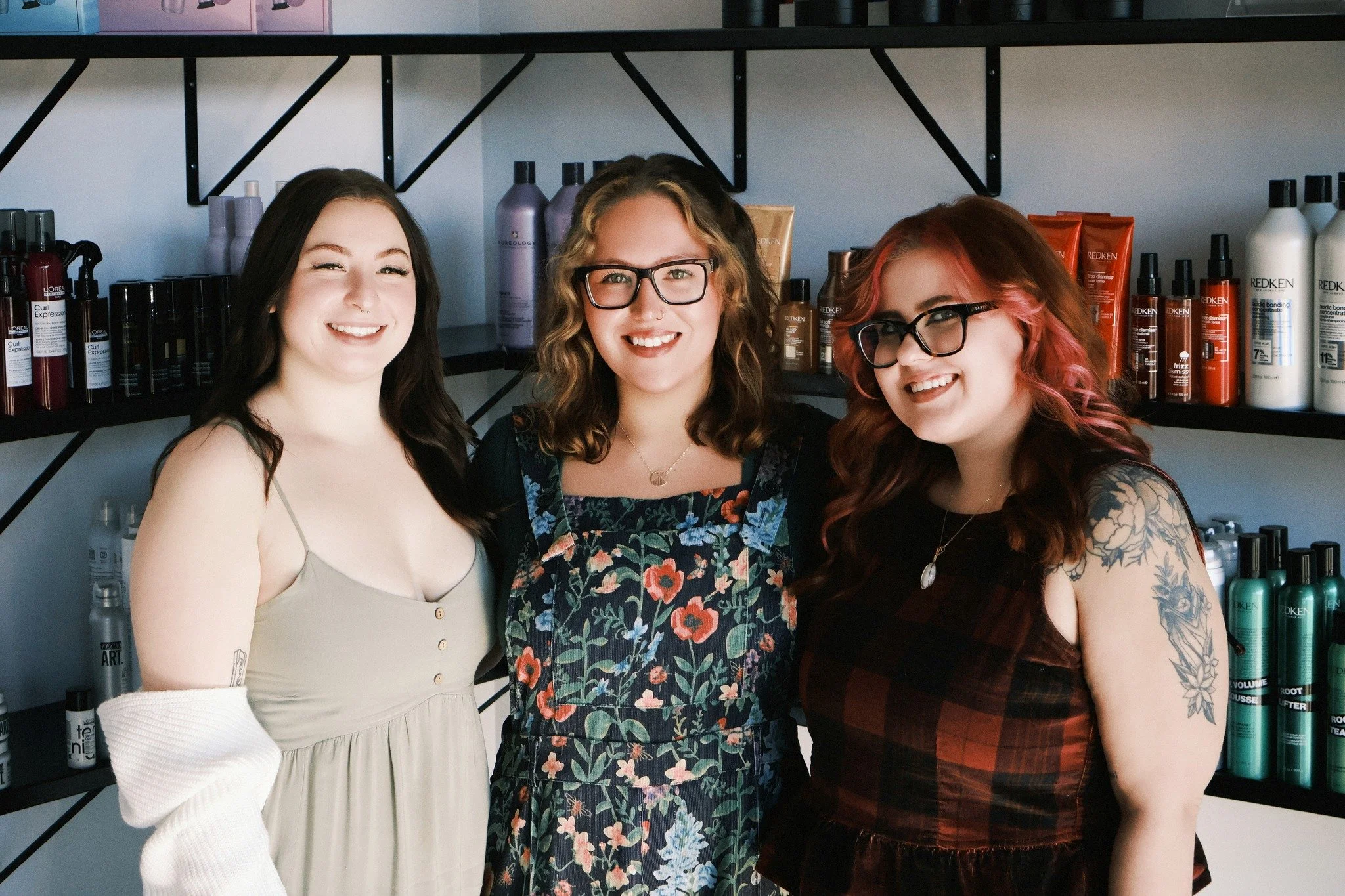 Behind every appointment at Pink Mullet Salon is a team that shows up for each other as much as they do for their clients. Grateful to be building something special here in Franklin, TN &mdash; a space where creativity is encouraged, skills are sharp