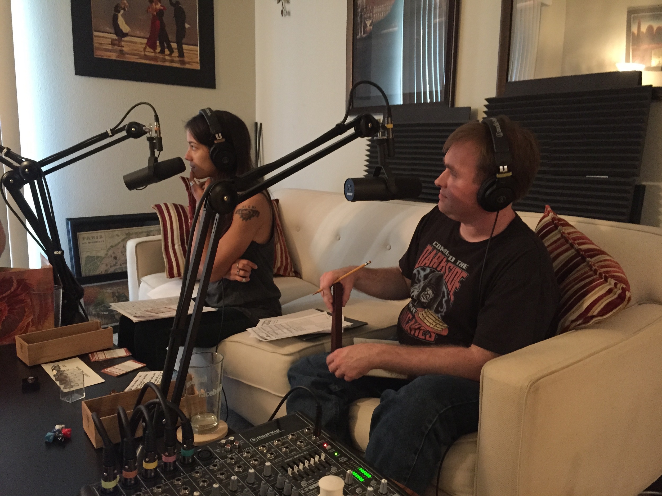 Seychelle Gabriel and Mike