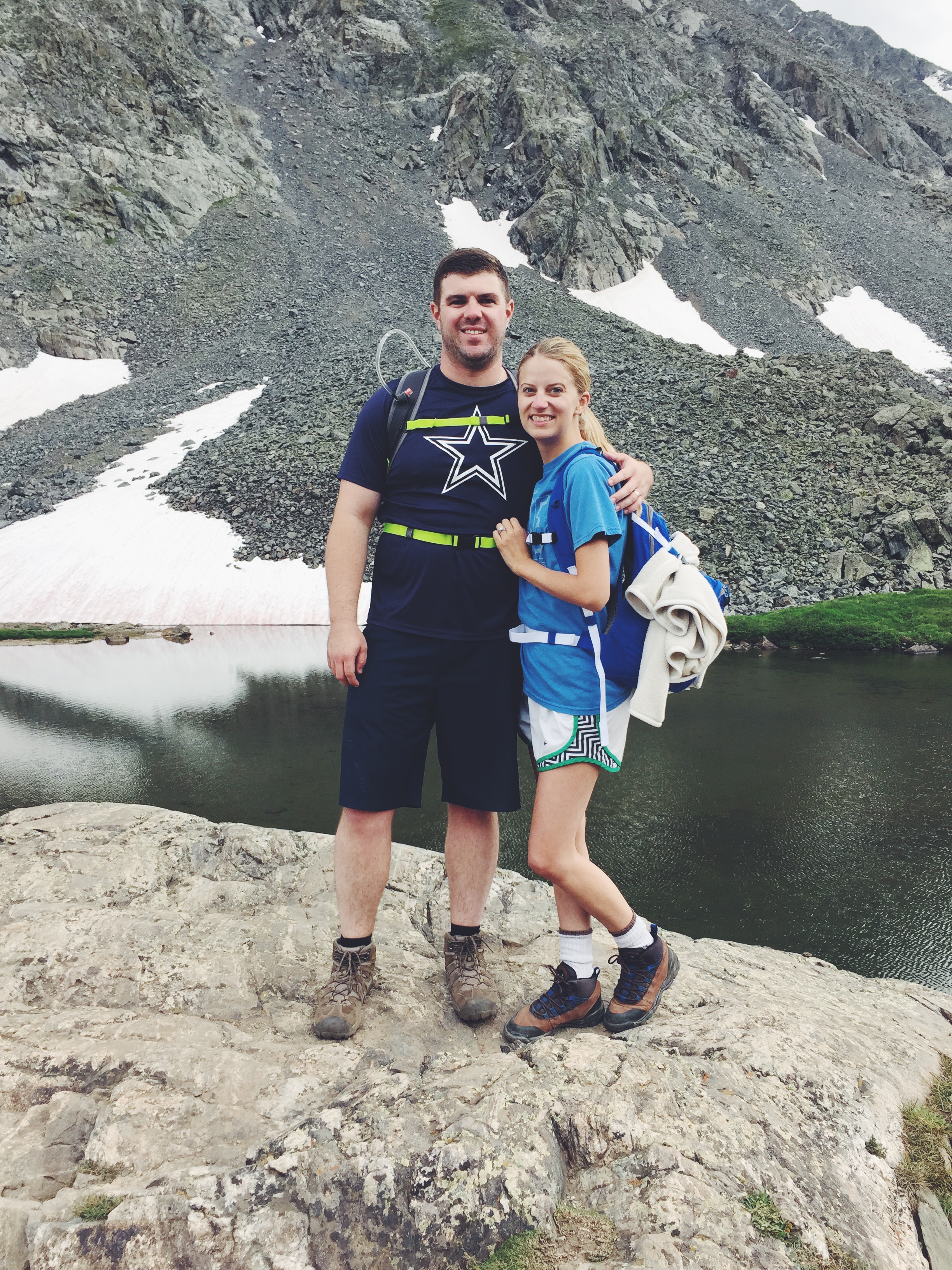 We made it to the lake!