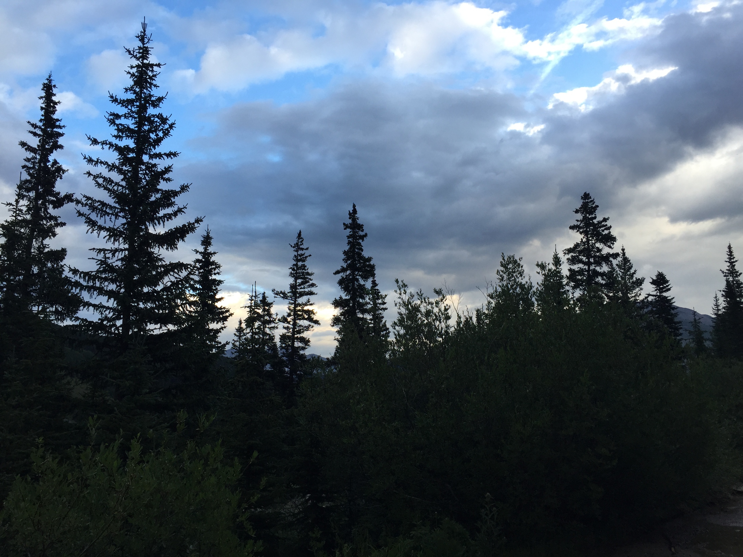 The sun started to go down on us and there is just something about those Colorado skies.