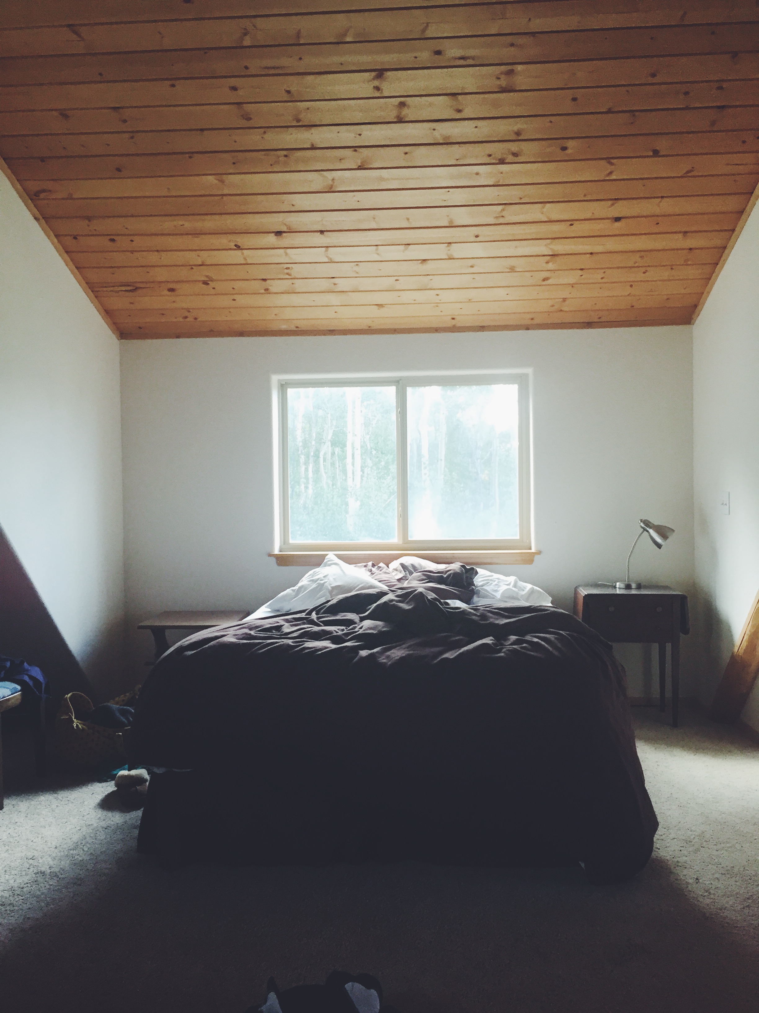 Our cozy nook of the loft