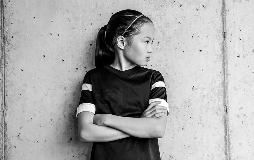 Annika, 9. "Quando eu crescer vou ser arquiteta e jogadora de futebol profissional"