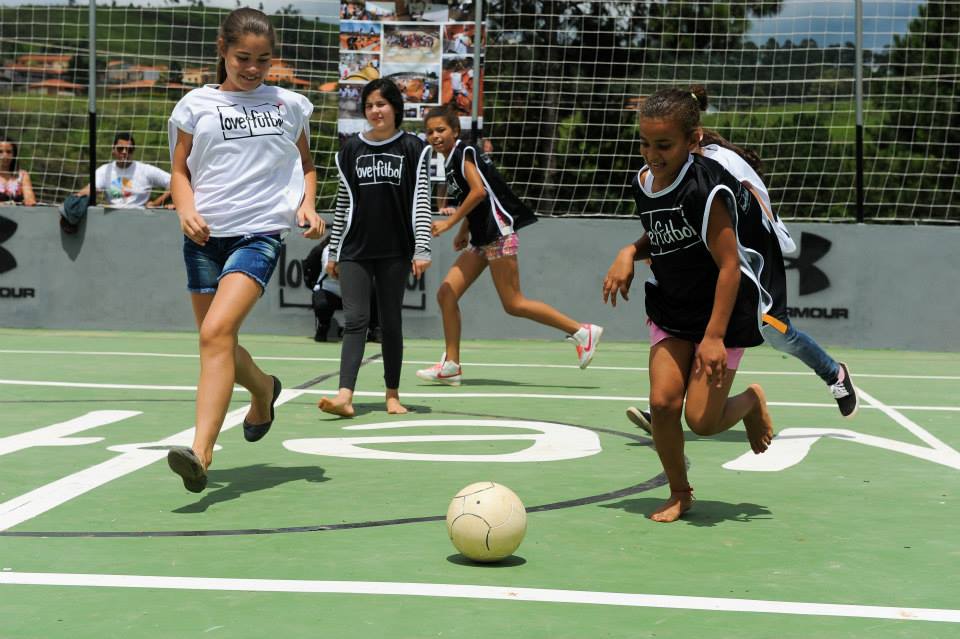 Projeto love.fútbol #17 em Cururuquara (SP), Brasil.