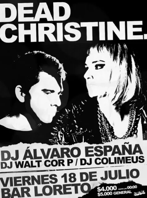 La cita es el día Viernes 18 de Julio a las 23:00 en Bar Loreto, Bellavista. After Show: DJ Alvaro España (Fiskales Ad Hok) Valor entrada $4000 hasta las 00:00 $5000 General 