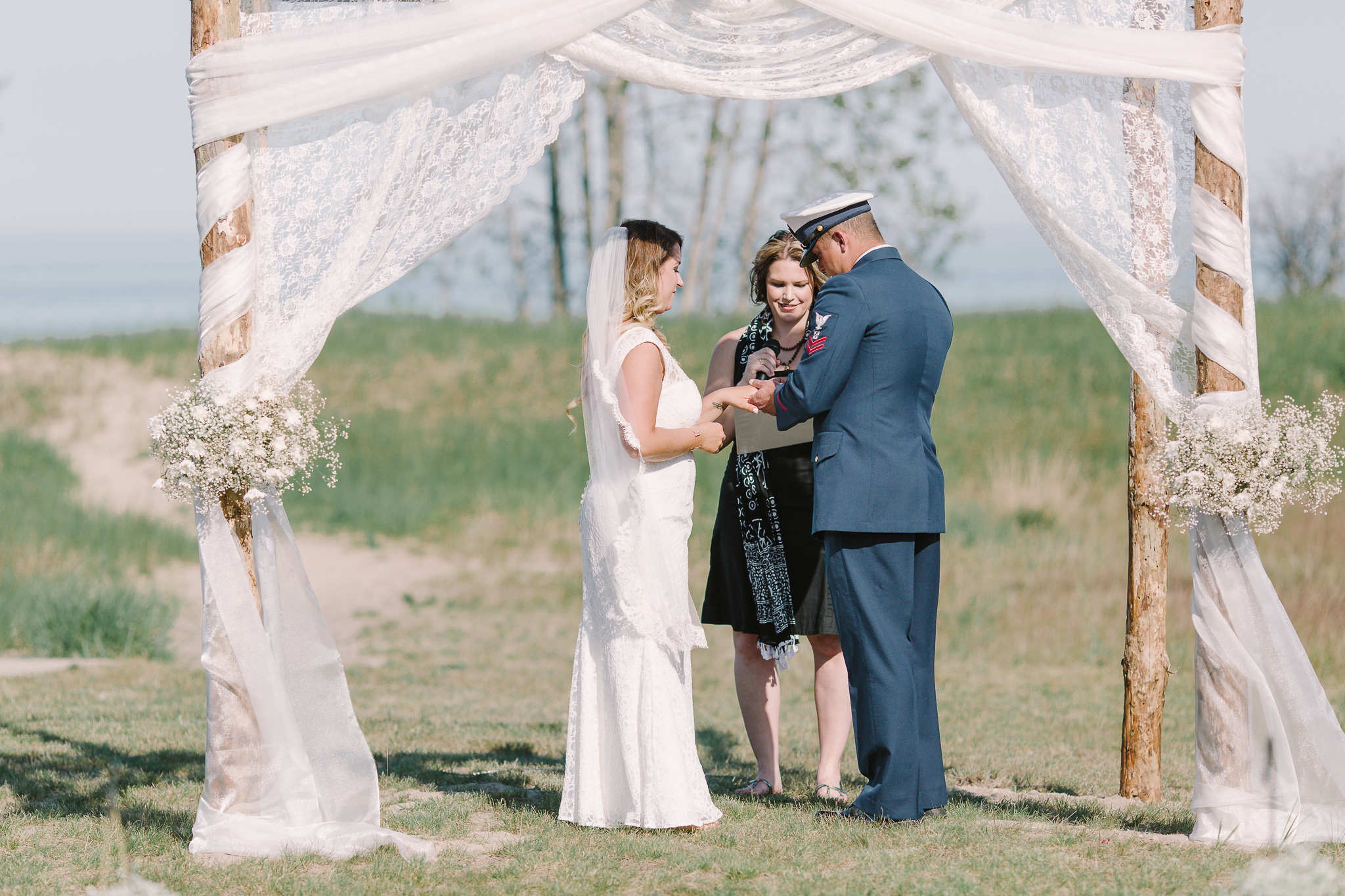 Point Beach State Park Wedding  | North Point Rustic Lighthouse | Wisconsin Bride | Milwaukee WI Photographers  | www.karenann.photography | Green Bay | Door County | Madison | Destination