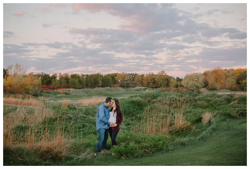 Black Wolf Run Kohler WI | Milwaukee WI Photographer | Courtney and Derrick Maternity Photos