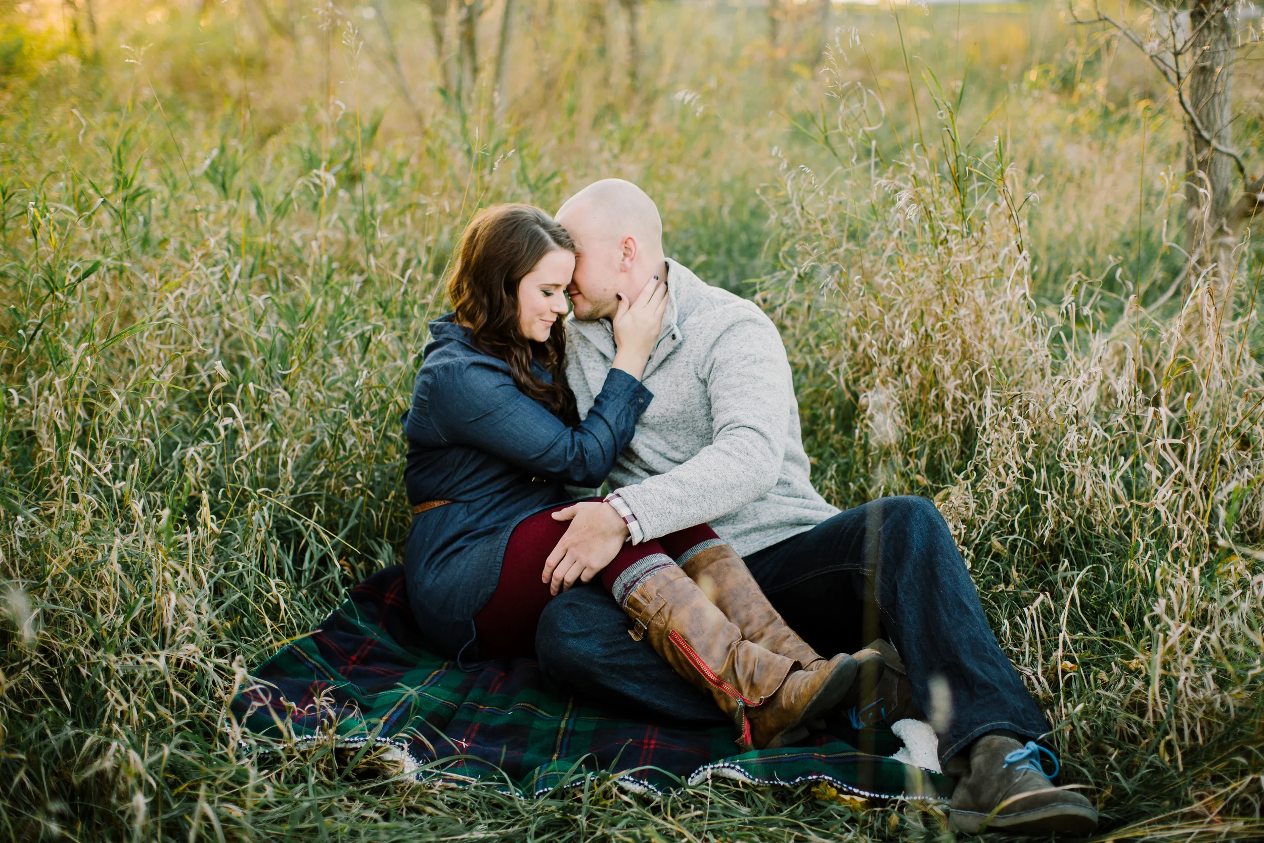 Green Bay WI Engagement Photos | Milwaukee WI Photographer | Dani and Mitchell 