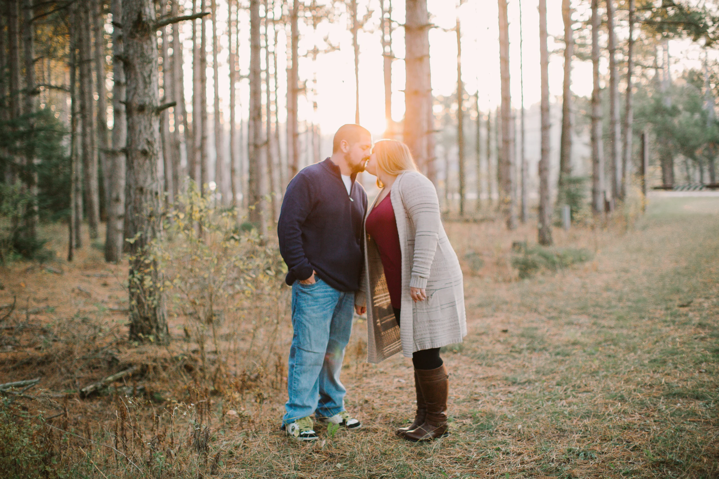 Milwaukee WI Photographer | Manitowoc Engagement | Bryana and Andy