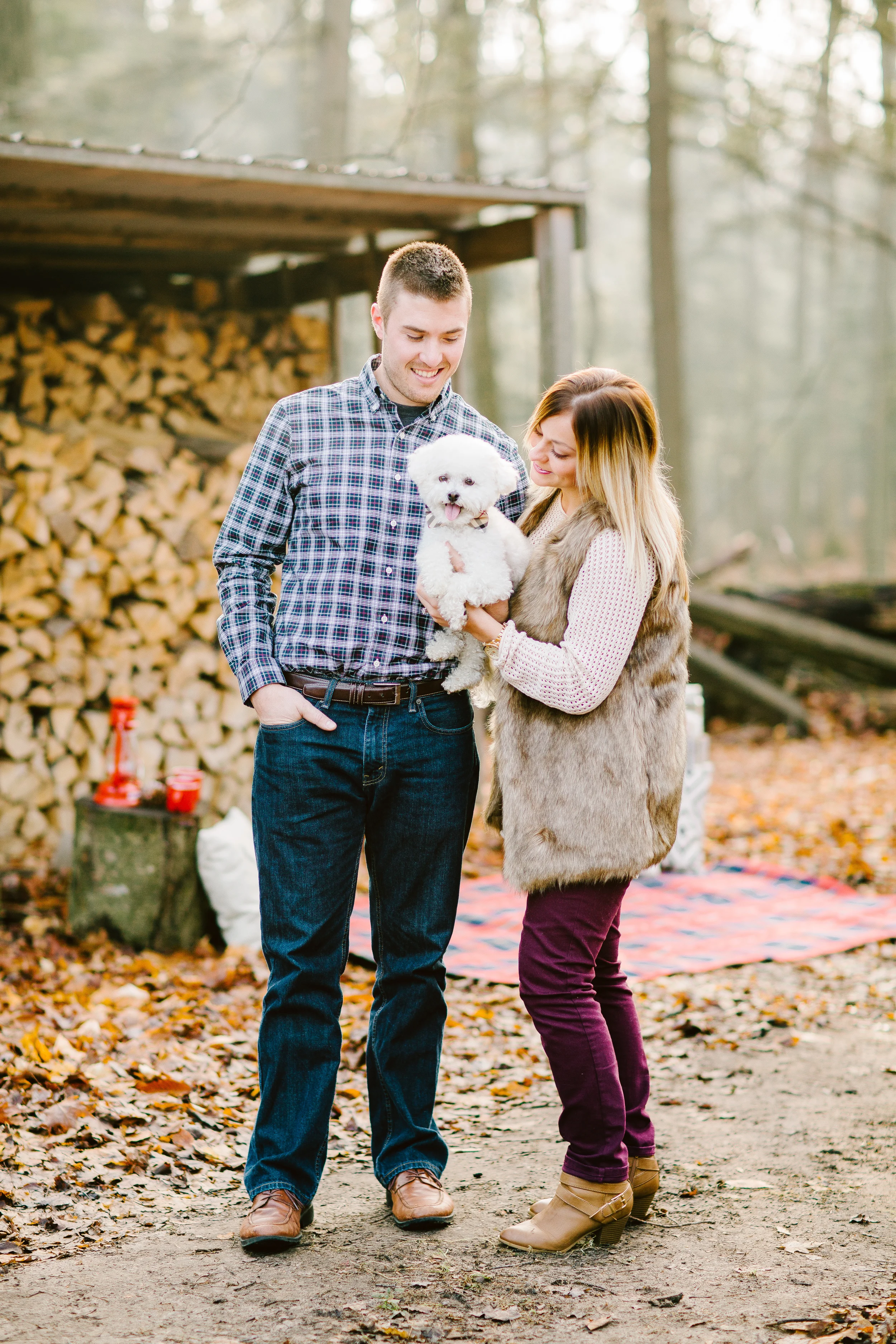Milwaukee WI Photographer | Emily and Nate Winter Mini Session 