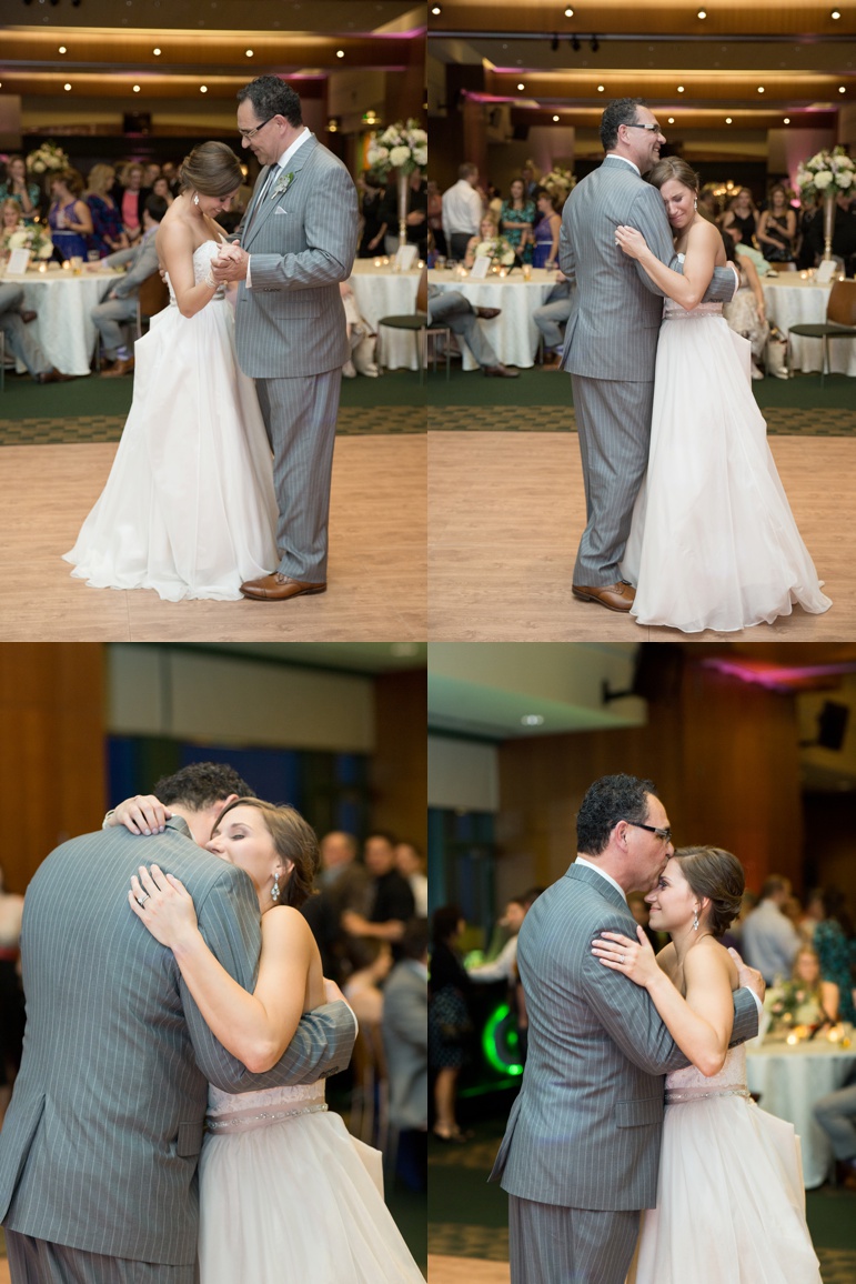 Lambeau Field Wedding The Legends Room Green Bay Packers Milwaukee WI Wedding Photographers Sash and Bow Wedding Coordinators Buds & Bloom Florist The New Dance Machine Legends Club Room 