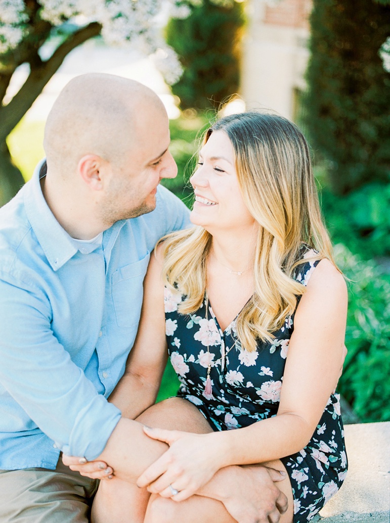 Milwaukee WI Wedding Photographers Kohler Green Bay Door County Wisconsin Apple Blossoms Engagement Session Karen Ann Photography KI Convention Center Wedding in Green Bay WI Sunset photography 