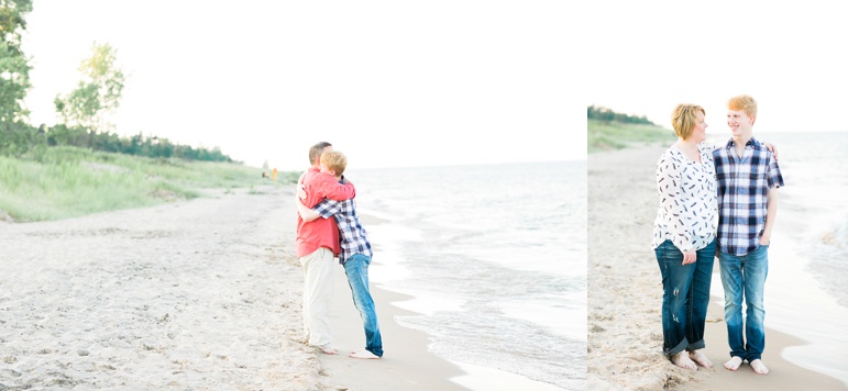 Milwaukee WI Wedding Photographers, Green Bay WI Wedding, Karen Ann Photography, Door County, Denver Wedding Photographers, Beach Family Session, Two Rivers Point Beach State Park