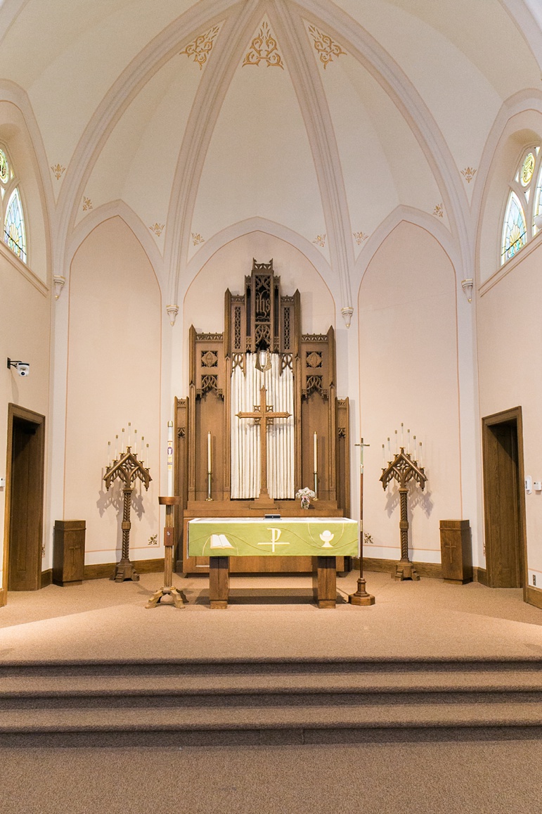 Emmanuel Lutheran Church Seymour WI Wedding, Green Bay area ceremony 