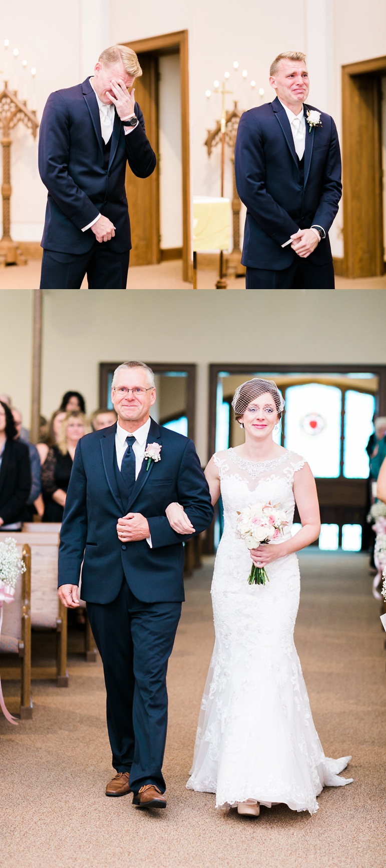 Emmanuel Lutheran Church Seymour WI Wedding, Green Bay area ceremony 