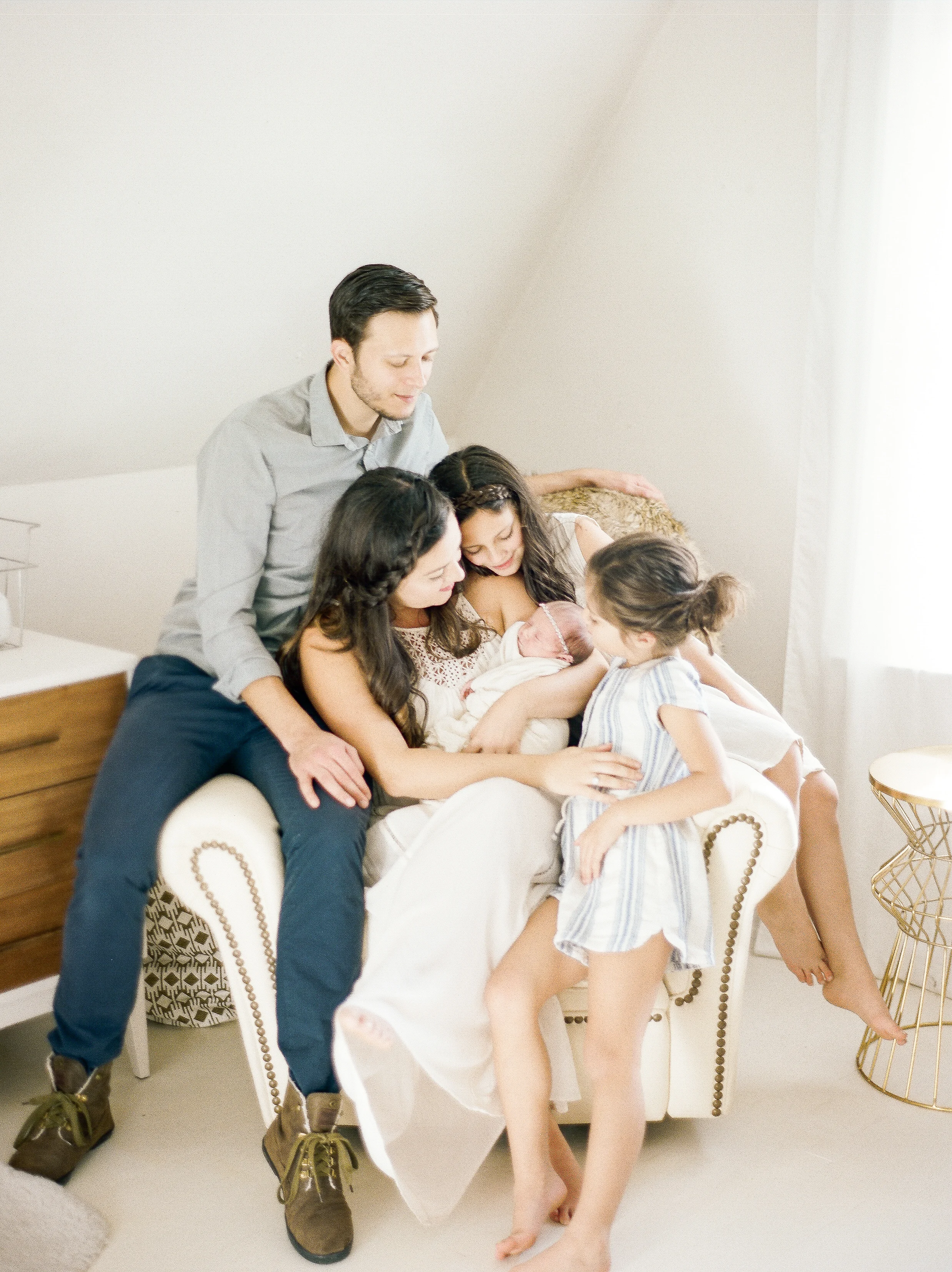 Door County WI Photographer | Newborn Family Photos