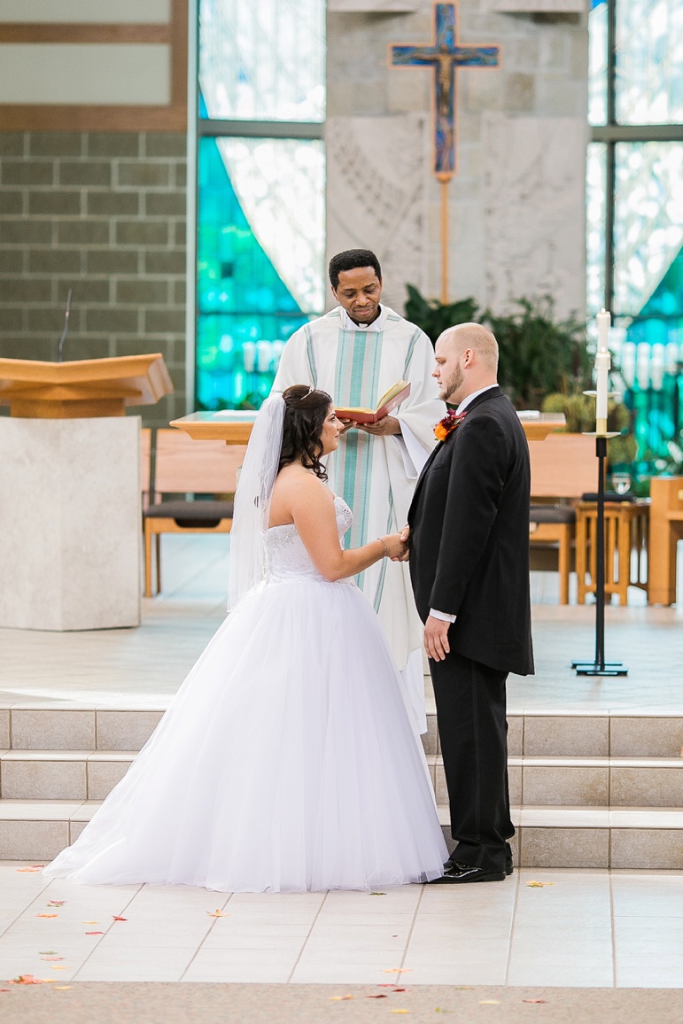 Brillion Wedding Photographer St. Peter the Fisherman Catholic Church, Cobblestone Creek