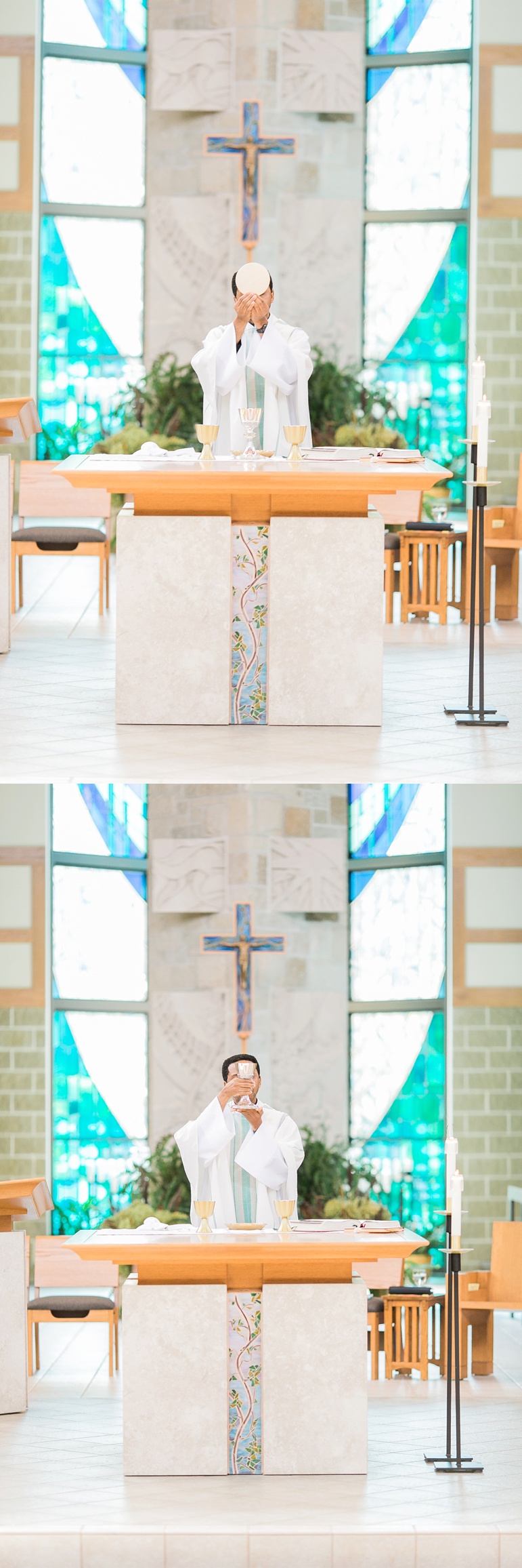 Brillion Wedding Photographer St. Peter the Fisherman Catholic Church, Cobblestone Creek