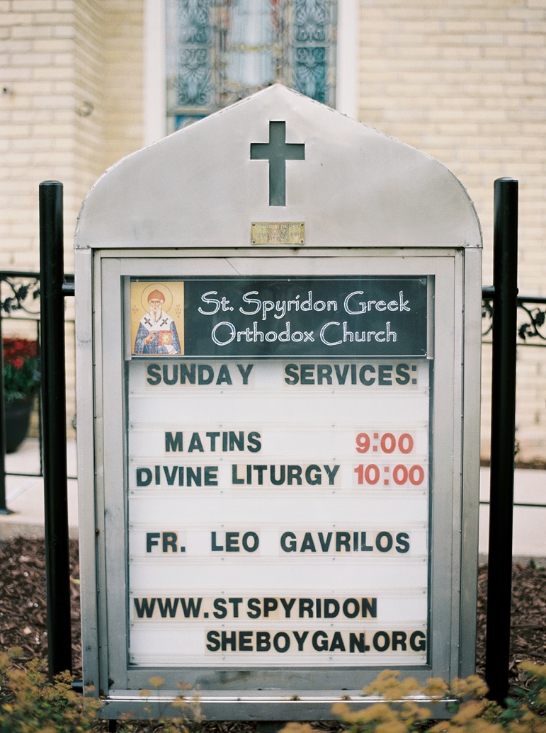 St. Spyridon Greek Orthodox Church, Osthoff Resort Elkhart Lake Wedding