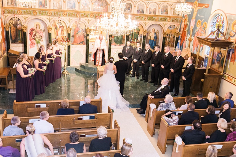 St. Spyridon Greek Orthodox Church, Osthoff Resort Elkhart Lake Wedding