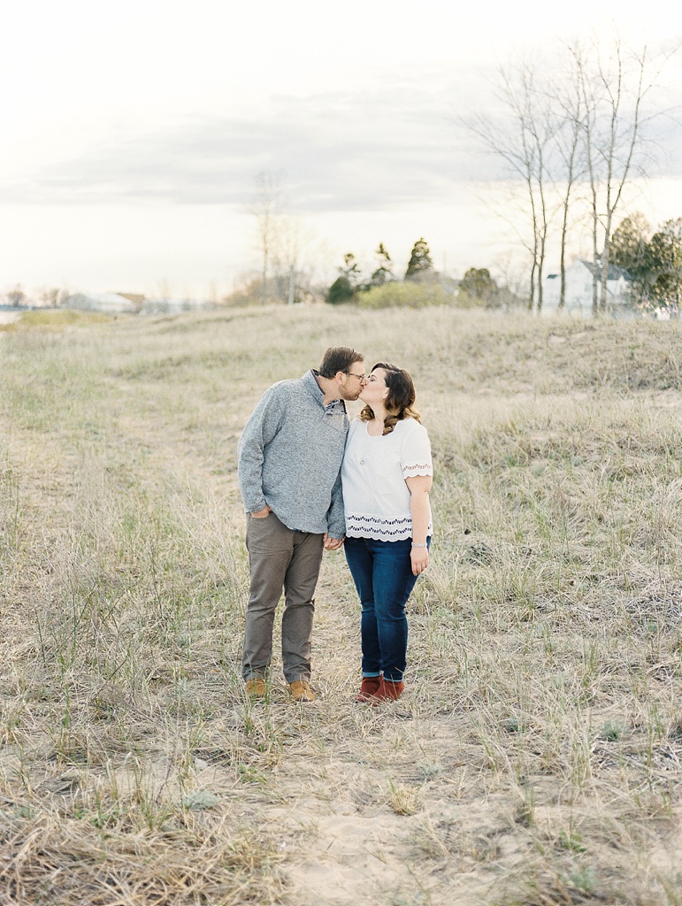 Door County Wisconsin Beach Engagement Pictures