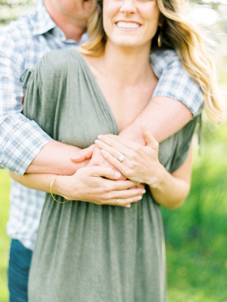 Sheboygan Wisconsin Apple Blossom and Whistling Straits Golf Course Engagement Session