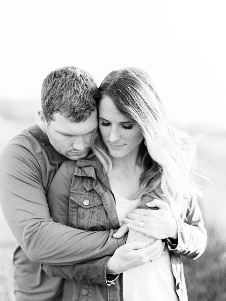 Sheboygan Wisconsin Apple Blossom and Whistling Straits Golf Course Engagement Session