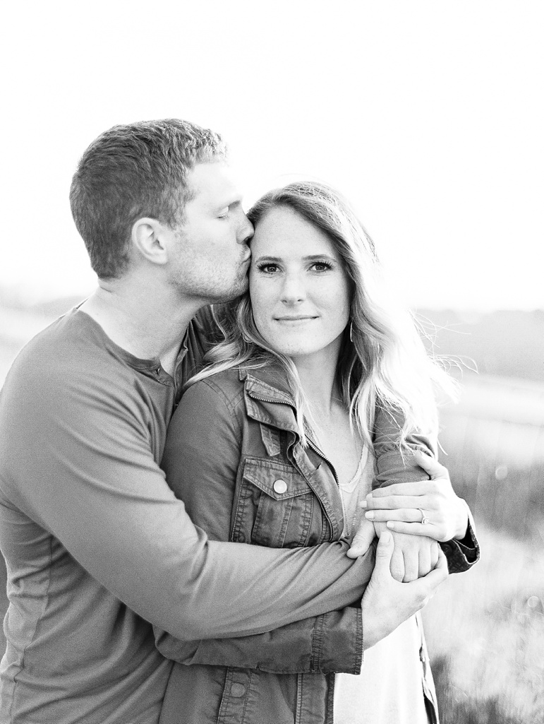 Sheboygan Wisconsin Apple Blossom and Whistling Straits Golf Course Engagement Session