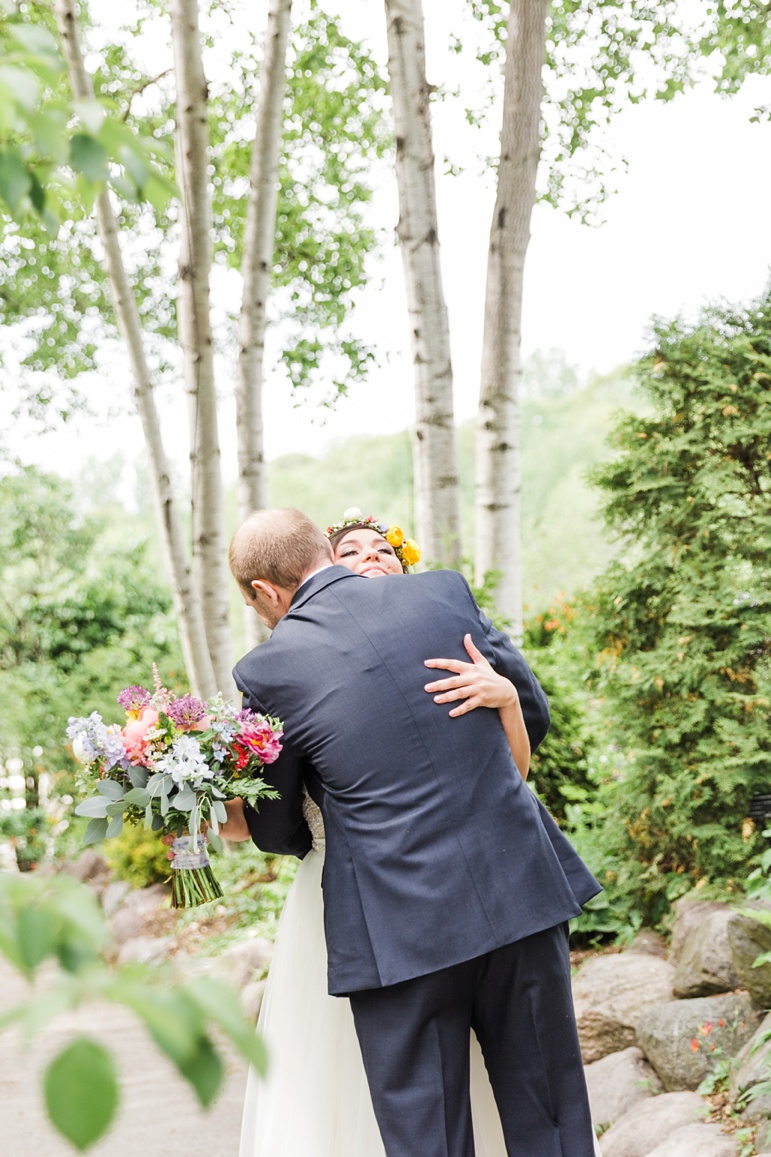 Green Bay Botanical Gardens and Thornberry Creek Wedding Photographer