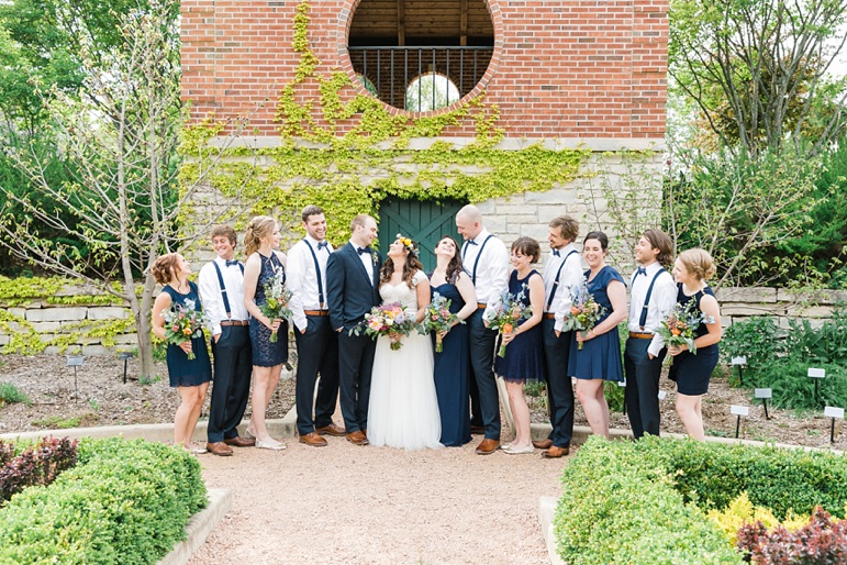 Green Bay Botanical Gardens and Thornberry Creek Wedding Photographer