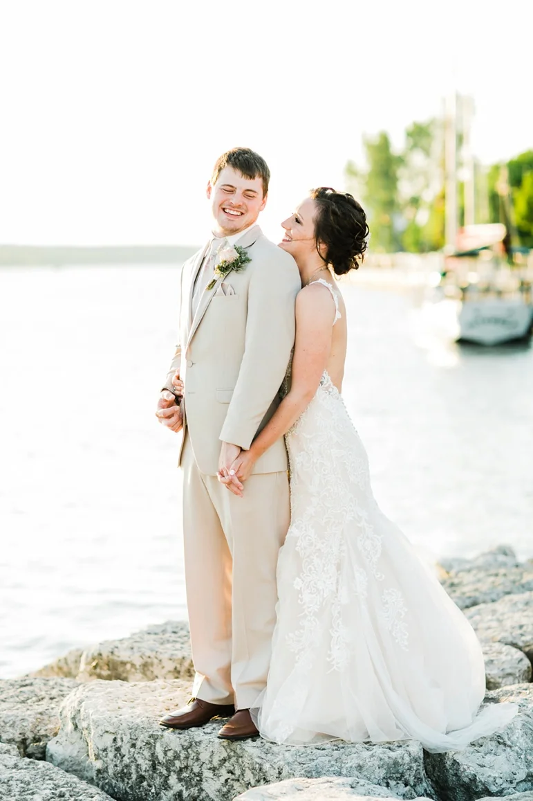 Door County Wedding Photographers, Stone Harbor Resort, Maas Floral & Greenhouses