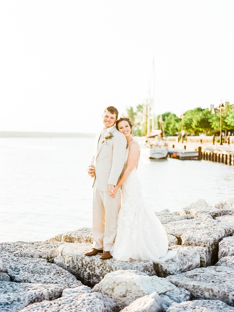 Door County Wedding Photographers, Stone Harbor Resort, Maas Floral & Greenhouses