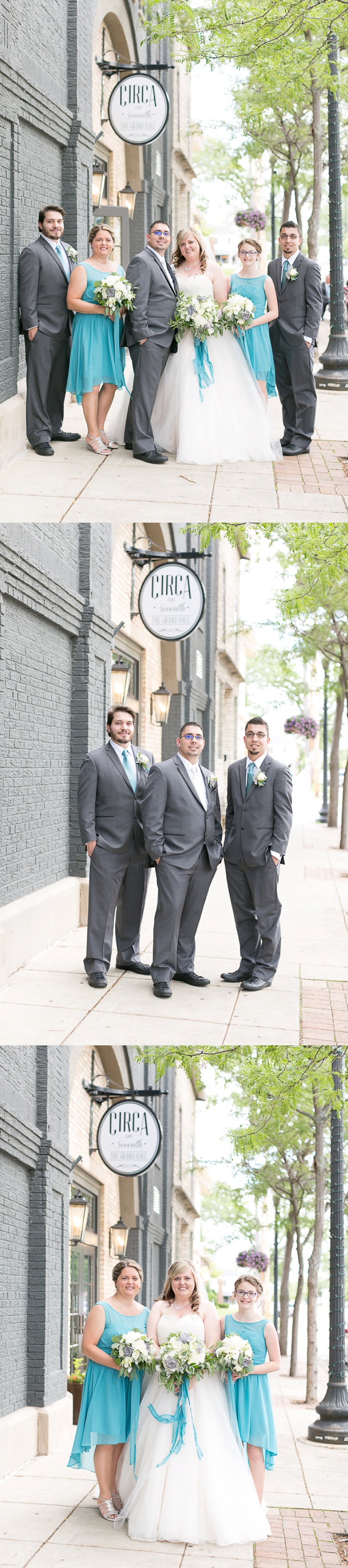 Circa on Seventh Kenosha Wedding Photographers