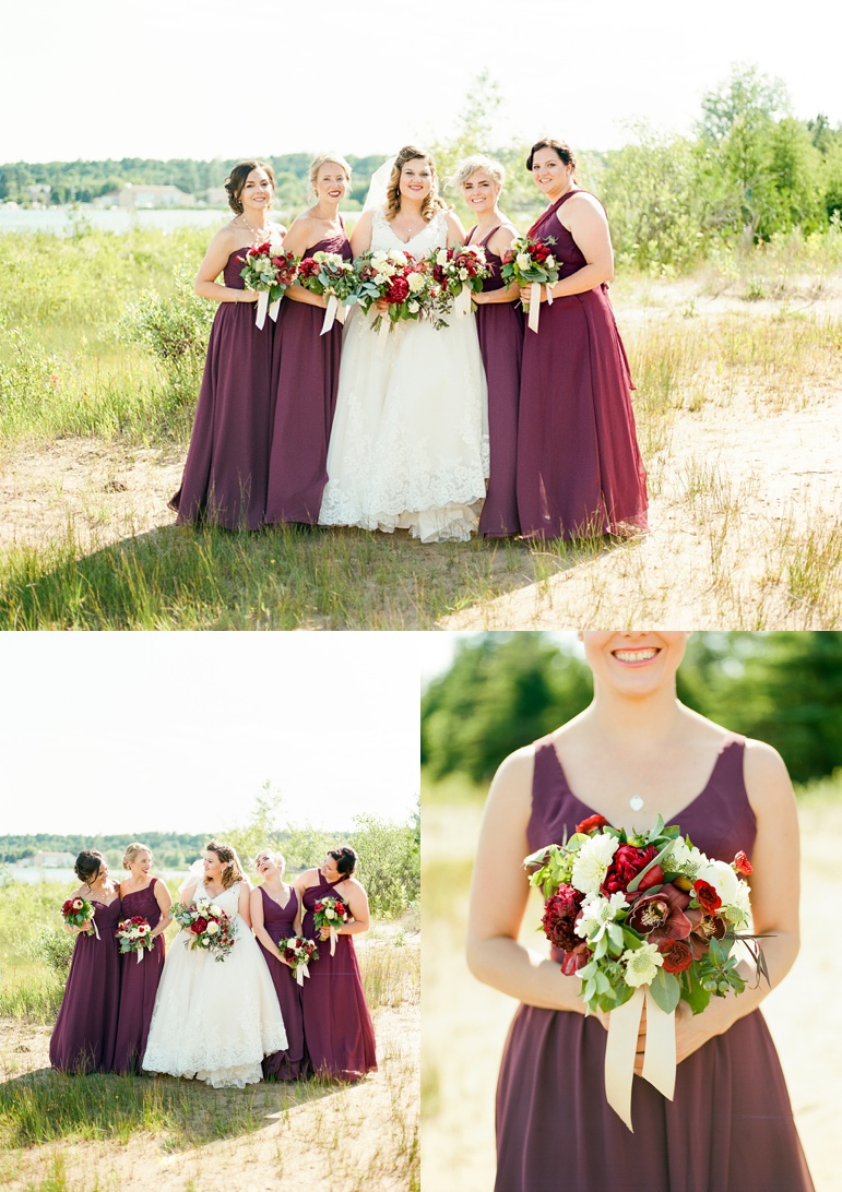 Stella Maris Catholic Church Fish Creek WI and Gordon Lodge Baileys Harbor Door County Wisconsin Wedding, Ebb & Flow Green Bay Florist